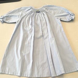 Vive la Fete One Size Baby Gown with Boat Smocking